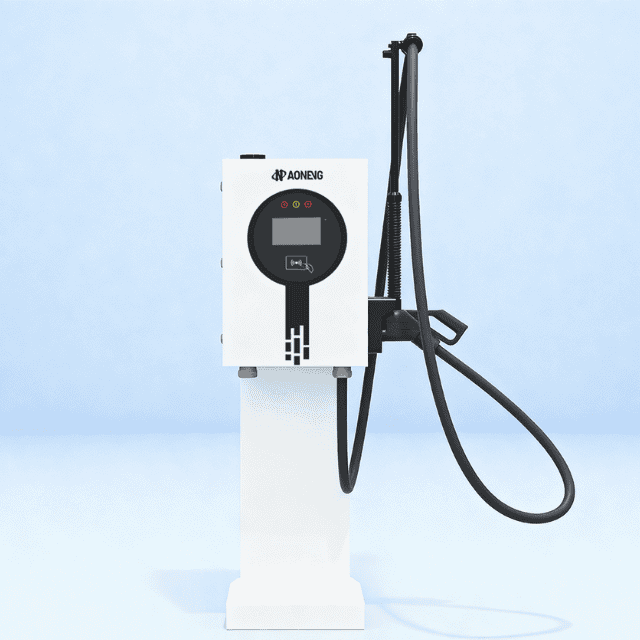 30kw na naka-mount na single-gun DC Fast Charger (EU Standard)